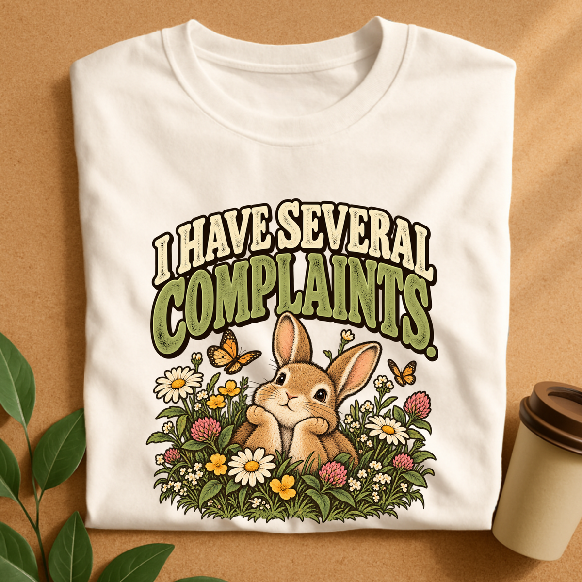 I Have Several Complaints Bunny T-Shirt
