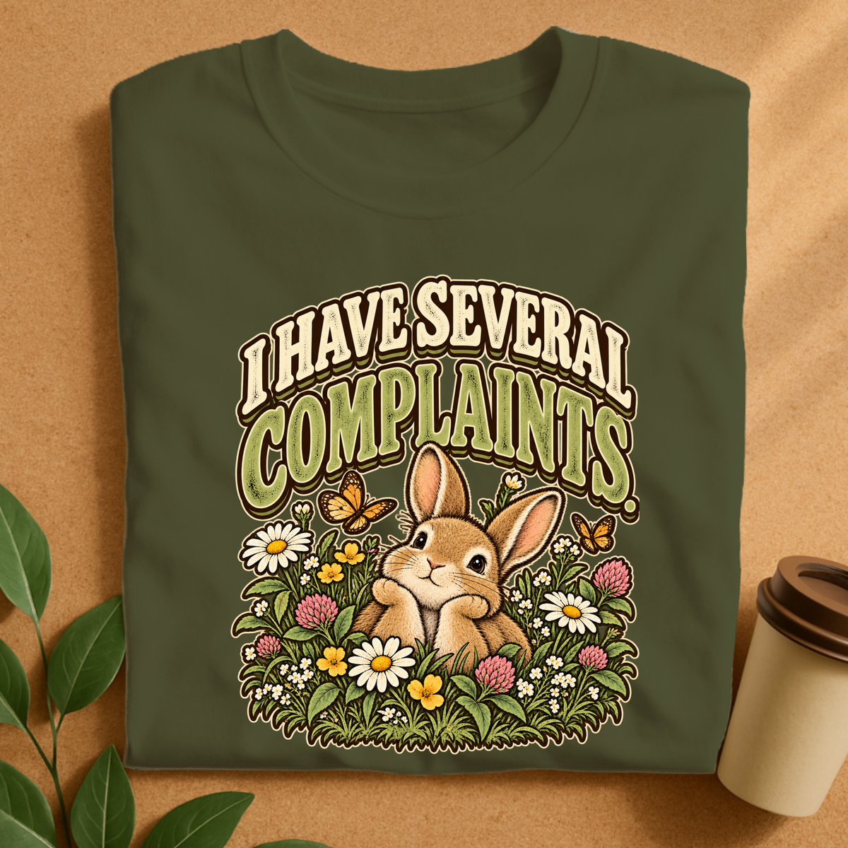 I Have Several Complaints Bunny T-Shirt