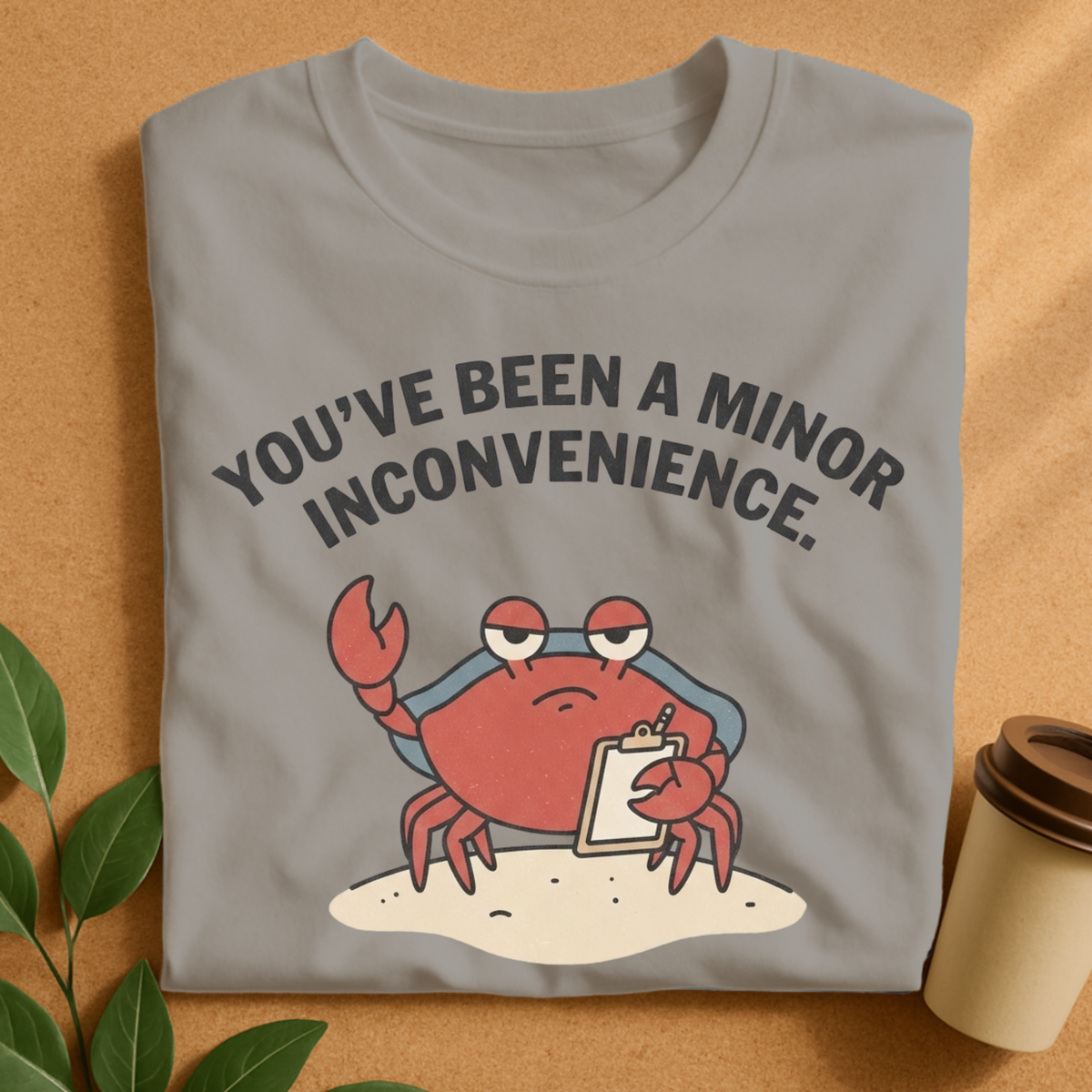 You’ve Been a Minor Inconvenience Crab T-Shirt