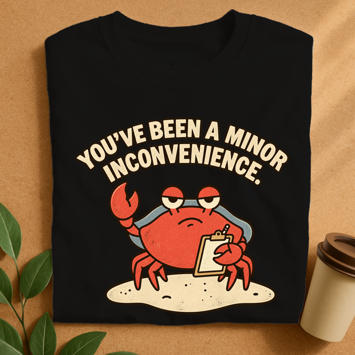 You’ve Been a Minor Inconvenience Crab T-Shirt