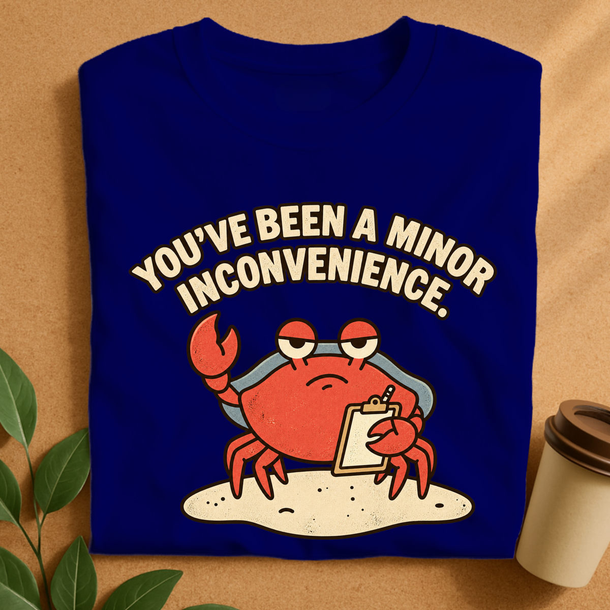 You’ve Been a Minor Inconvenience Crab T-Shirt