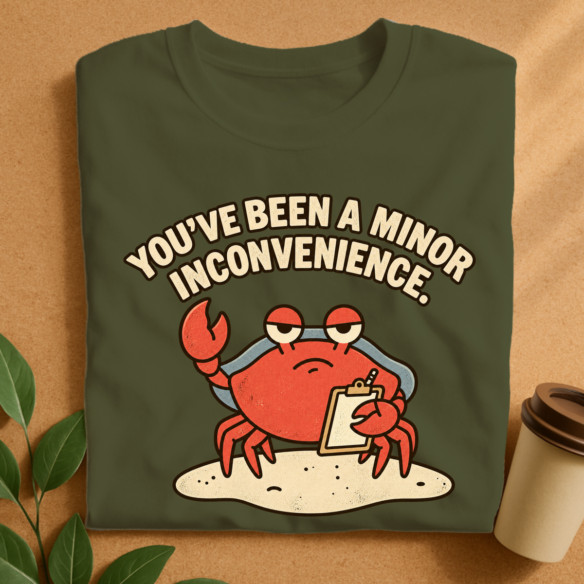 You’ve Been a Minor Inconvenience Crab T-Shirt
