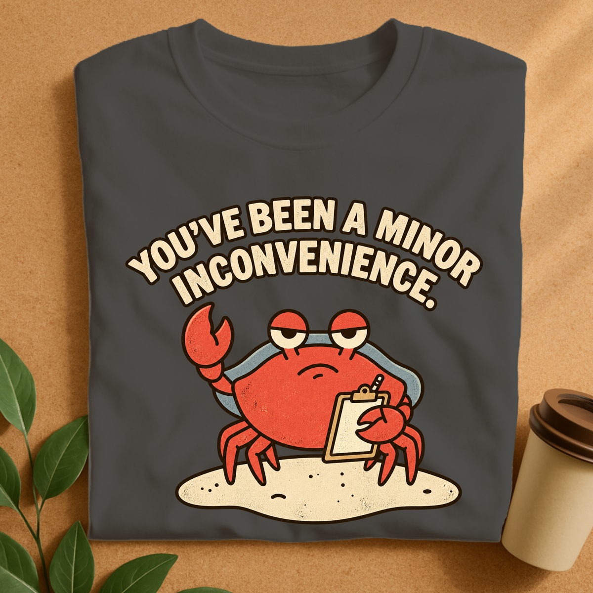 You’ve Been a Minor Inconvenience Crab T-Shirt
