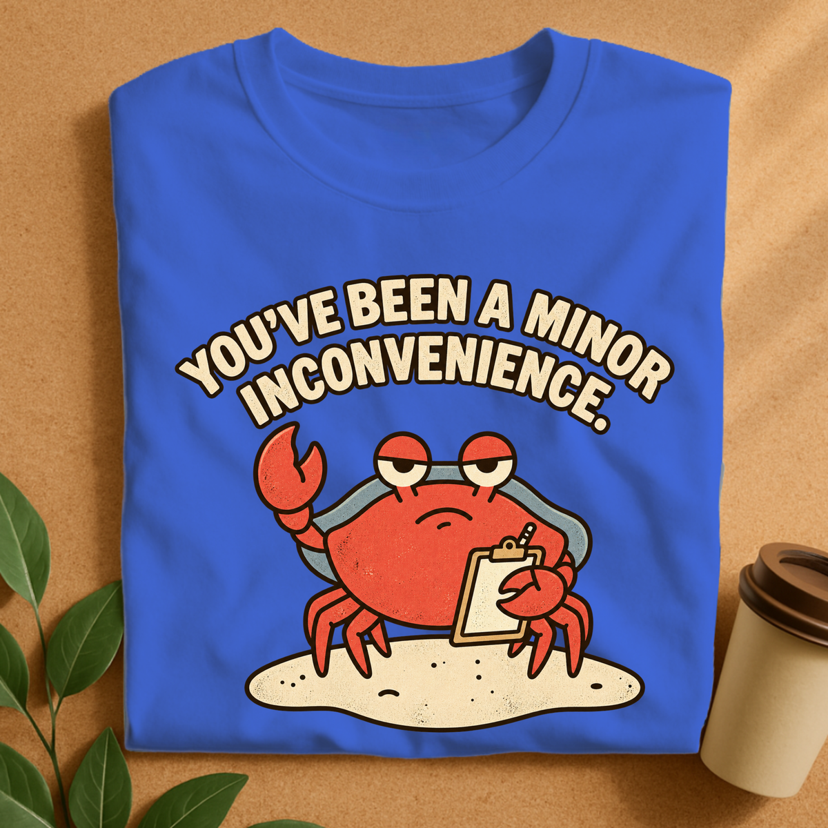 You’ve Been a Minor Inconvenience Crab T-Shirt