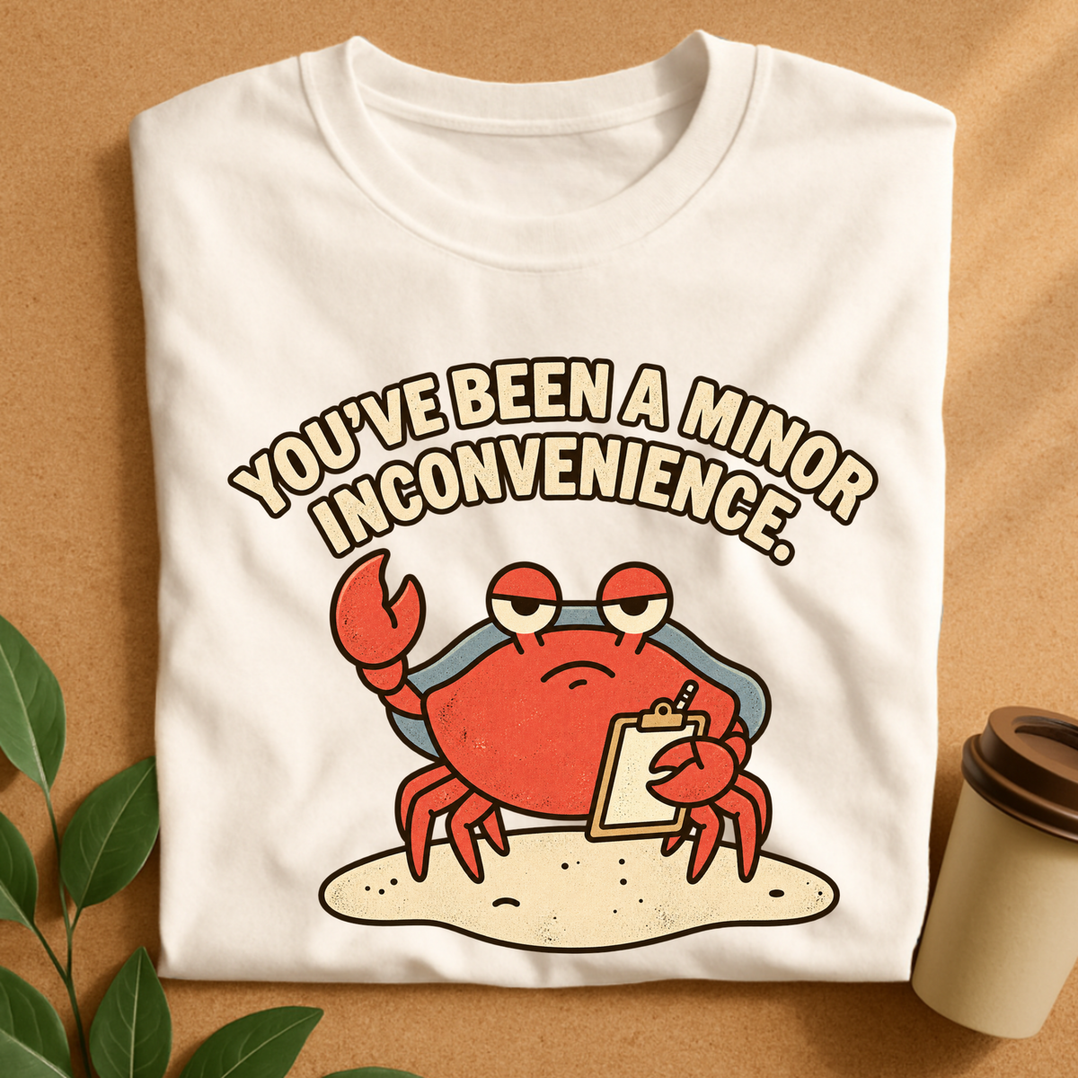 You’ve Been a Minor Inconvenience Crab T-Shirt