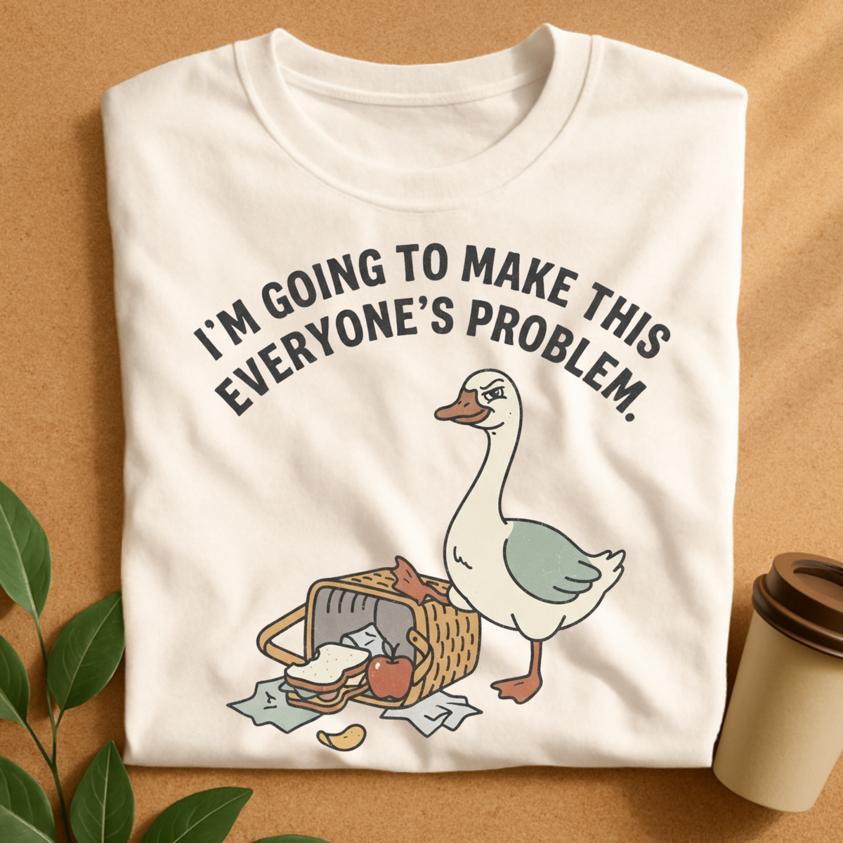 I’m Going to Make This Everyone’s Problem Goose T-Shirt
