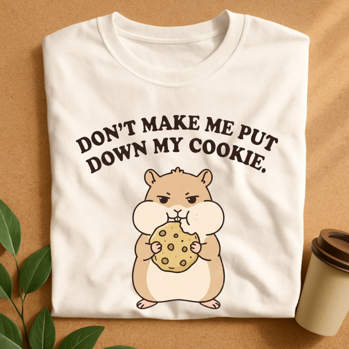Don’t Make Me Put Down My Cookie Hamster T-Shirt