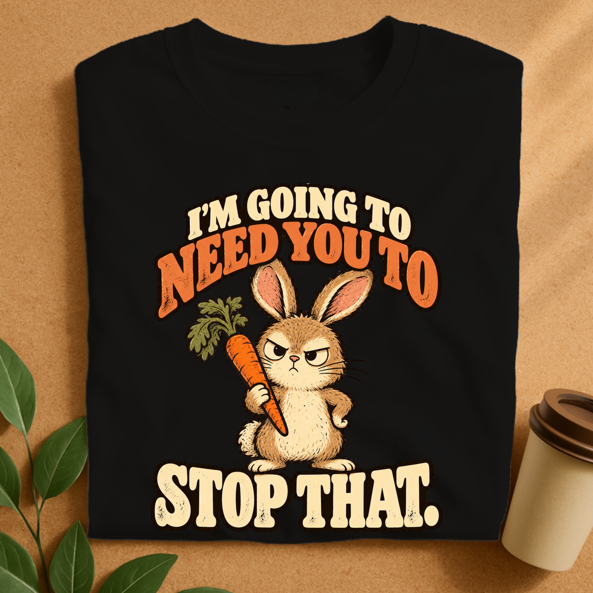 I’m Going to Need You to Stop That Bunny T-Shirt