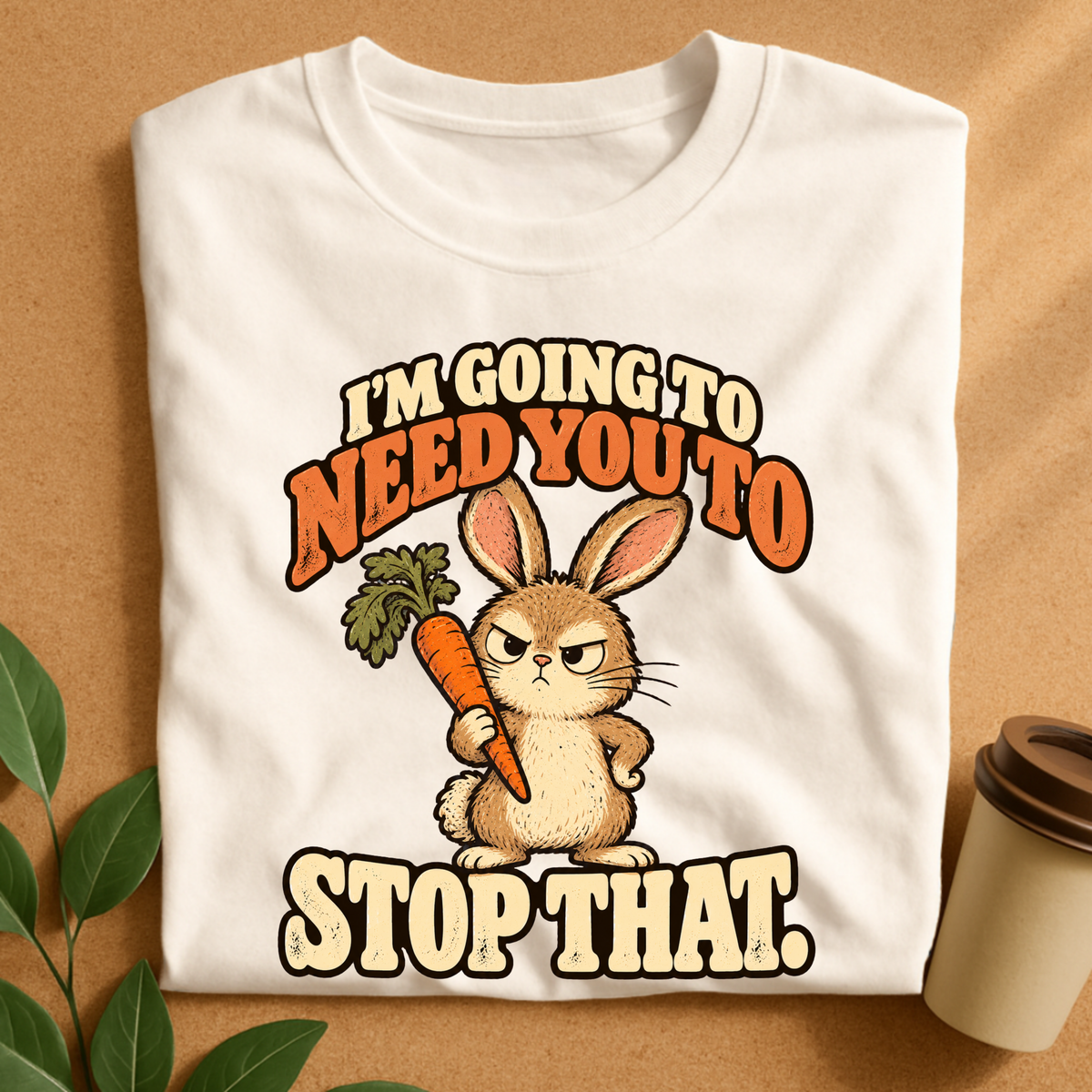 I’m Going to Need You to Stop That Bunny T-Shirt