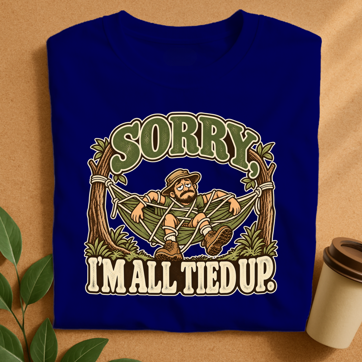 All Tied Up Camping T-Shirt