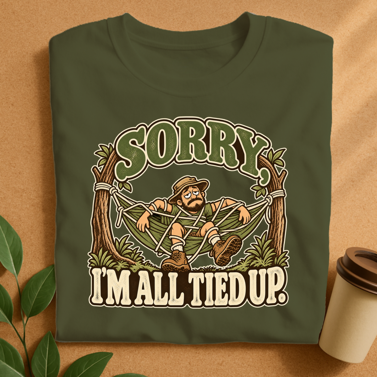All Tied Up Camping T-Shirt