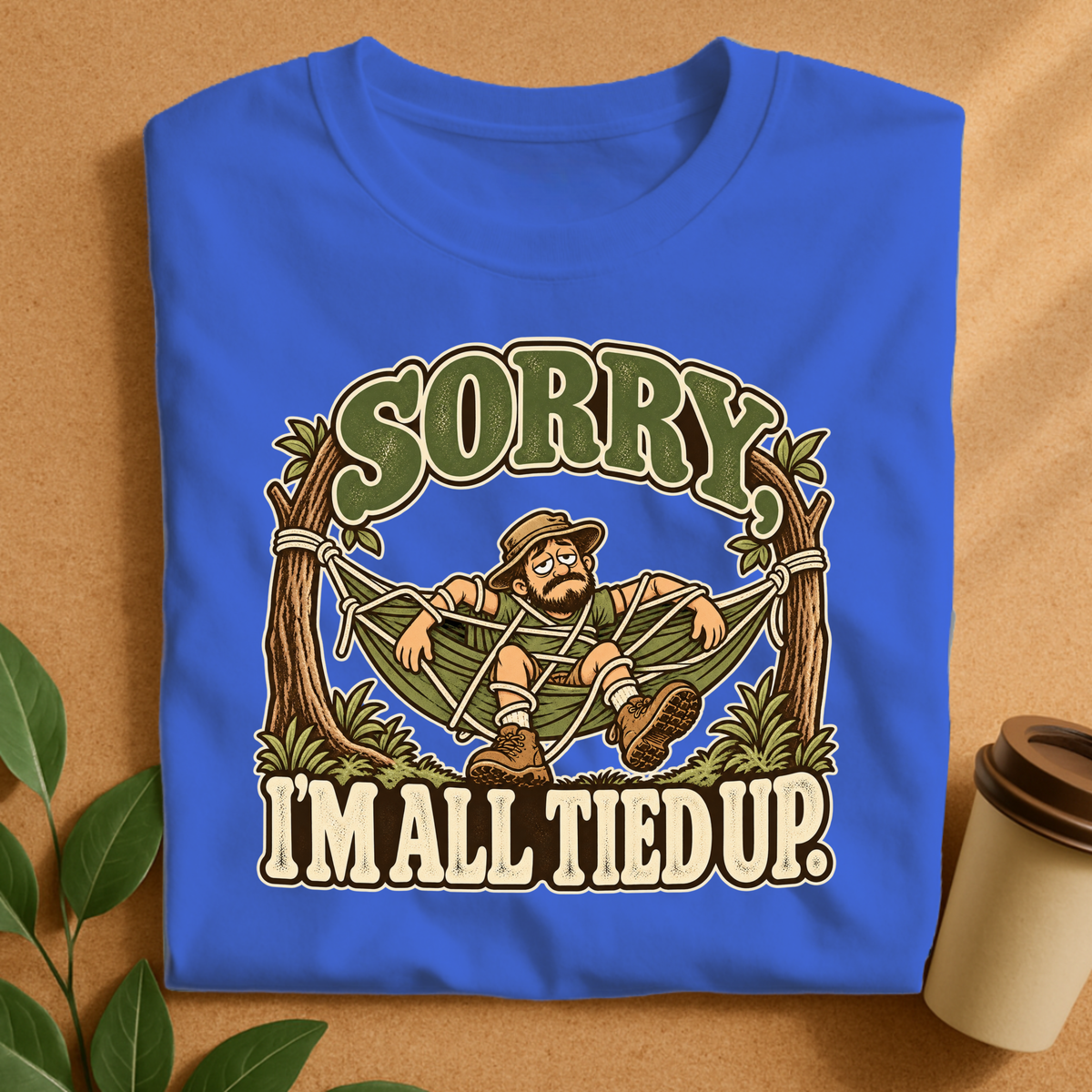 All Tied Up Camping T-Shirt