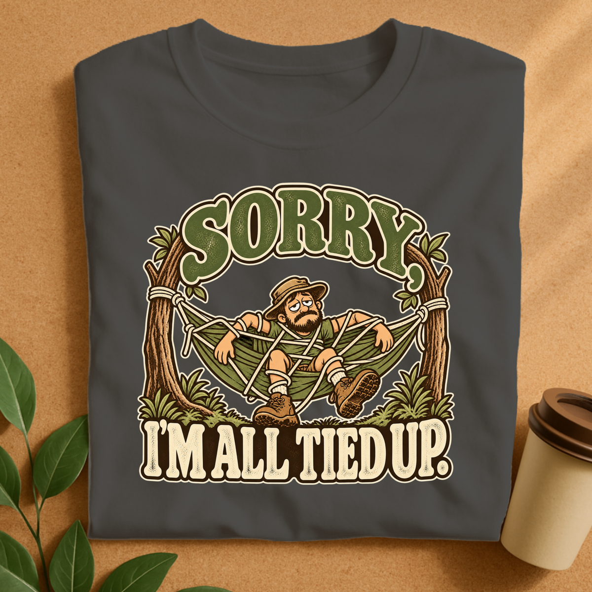 All Tied Up Camping T-Shirt