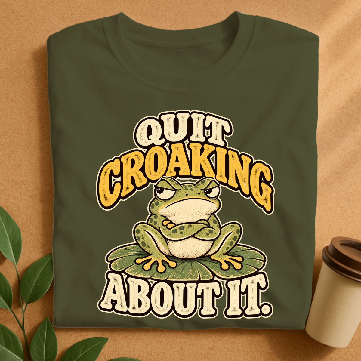 Quit Croaking T-Shirt