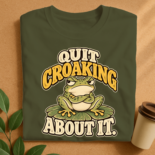 Quit Croaking T-Shirt