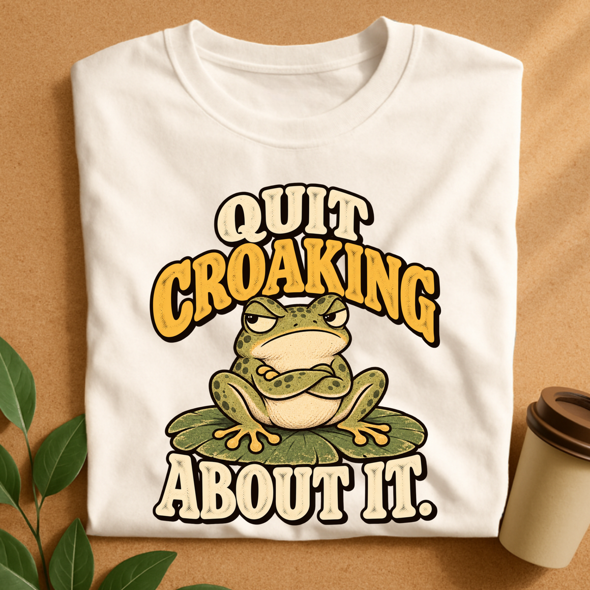Quit Croaking T-Shirt