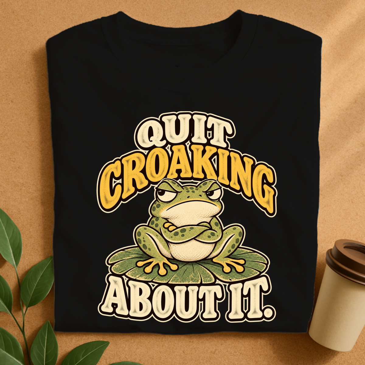 Quit Croaking T-Shirt