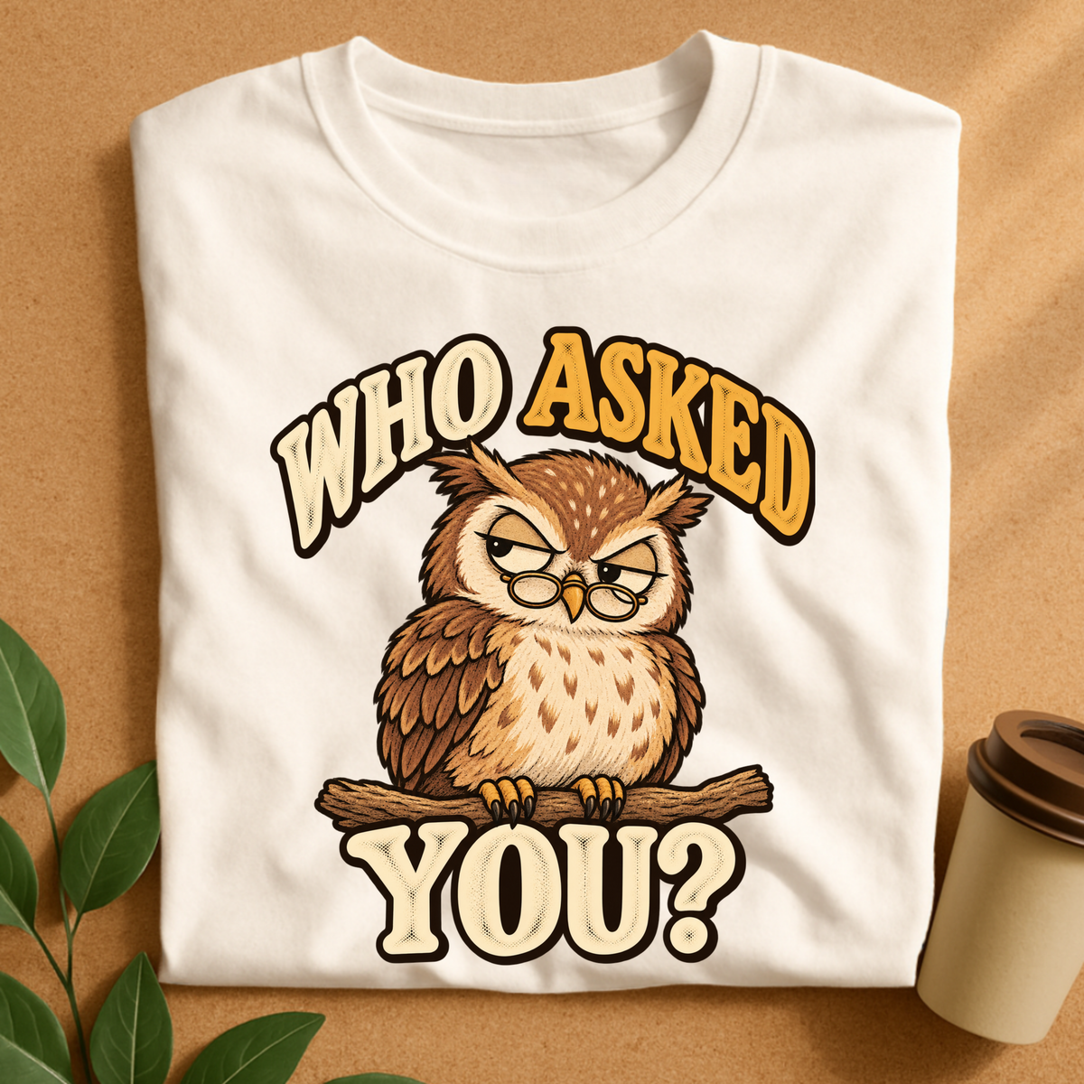 Did Anyone Ask Owl T-Shirt