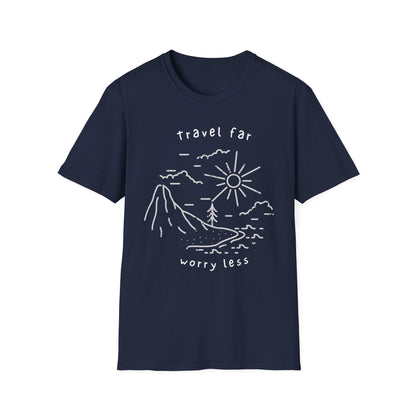 Copy of Travel far Worry less T-shirt