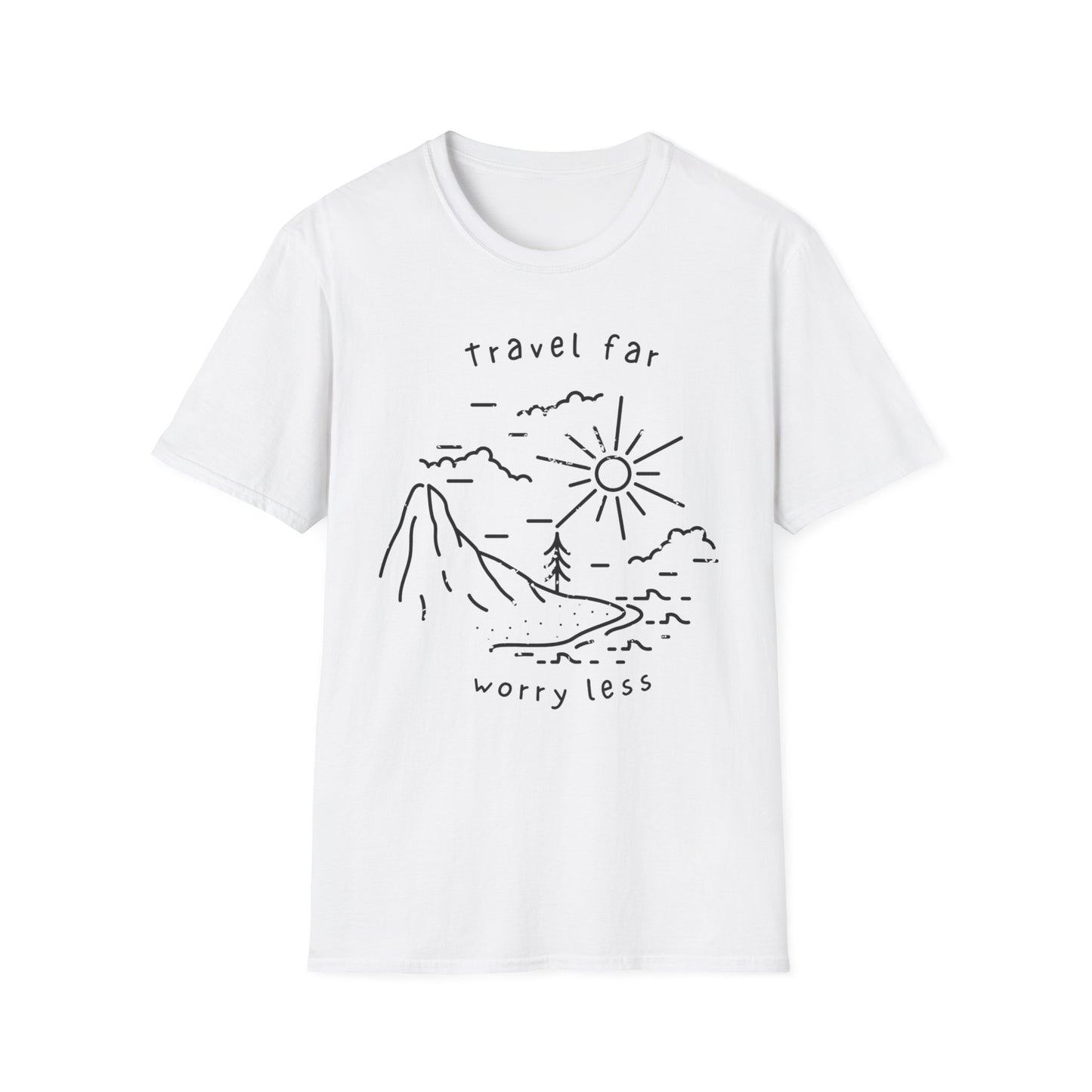 Copy of Travel far Worry less T-shirt
