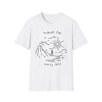 Copy of Travel far Worry less T-shirt