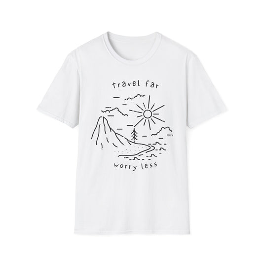 Copy of Travel far Worry less T-shirt